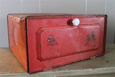 repurpose metal bread box|metal bread box restoration.